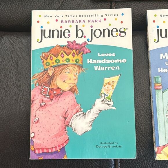June B. Jones Book Bundle. 7 books. Books 1,3,4,6,7,8,28.  Ages 6-9. Chapter​ - Picture 6 of 8